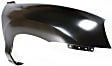 Front, Passenger Side Fender, With Molding Holes