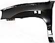 Front, Passenger Side Fender, With Molding Holes