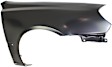 Front, Passenger Side Fender, With Body Side Molding Holes