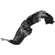 Front, Passenger Side Fender Liner, Sedan, Except Hybrid, USA/Mexico Built