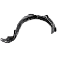 Front, Driver Side Fender Liner, Sedan, Except Hybrid, USA/Mexico Built
