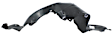 Front, Driver Side Fender Liner, Base Model