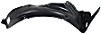  Front, Passenger Side Fender Liner, Sedan
