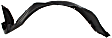  Front, Passenger Side Fender Liner, Sedan