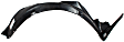 Front, Passenger Side Fender Liner, Sedan