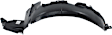 Front, Driver Side Fender Liner