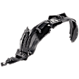 Front, Driver Side Fender Liner, 6 Cyl., 3.5L Engine