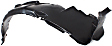 Front, Passenger Side Fender Liner, 4 Cyl., 2.0L Engine