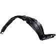  Front, Passenger Side Fender Liner, Coupe/Sedan