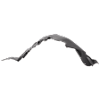 Front, Passenger Side Fender Liner, 4 Cyl., 1.6L Engine, Sedan