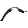 Front, Driver Side Fender Liner, 4 Cyl., 2.0L Engine, Sedan