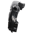 Front, Driver Side Fender Liner, 4 Cyl., 2.0L Engine, Sedan