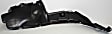 Front, Passenger Side Fender Liner, 4 Cyl., 2.0L Engine