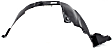 Front, Driver Side Fender Liner, 4 Cyl., 2.0L Engine