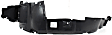 Front, Driver Side Fender Liner, 4 Cyl., 2.0L Engine