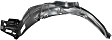 2008 Honda Fit - Front, Driver Side Fender Liner, Manual Transaxle