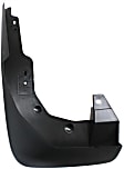 Front, Driver Side Mud Flaps, Black, Plastic, 4 Cyl., 2.4L Engine