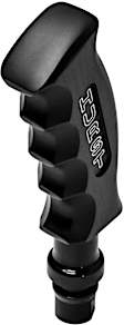 1531001 Pistol-Grip Series Shift Knob - Anodized Black, Aluminum, Pistol-Grip, Direct Fit, Sold Individually