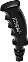 1531001 Pistol-Grip Series Shift Knob - Anodized Black, Aluminum, Pistol-Grip, Direct Fit, Sold Individually