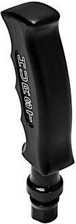 1531001 Pistol-Grip Series Shift Knob - Anodized Black, Aluminum, Pistol-Grip, Direct Fit, Sold Individually