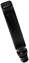 1531001 Pistol-Grip Series Shift Knob - Anodized Black, Aluminum, Pistol-Grip, Direct Fit, Sold Individually