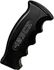 1536010 Pistol-Grip Series Shift Knob - Anodized Black, Aluminum, Pistol-Grip, Direct Fit, Sold Individually