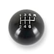 163601HST Shift Knob - Gloss Black, Billet Aluminum, Universal, Sold Individually