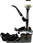 3160006 Quarter Stick Series Shifter - Aluminum Stick and High Gloss White Knob, Automatic, Direct Fit, Sold Individually