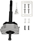 3915085 Billet Plus Series Shifter - Black Stick and Anodized Gold Base, Billet Aluminum and Billet Steel, Manual, Direct Fit, Sold Individually