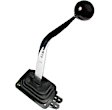 5010002 Indy Series Shifter - Chrome Stick and Black Knob, Steel and Plastic, Manual, Direct Fit, Sold Individually