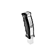 5380436 Pistol-Grip Series Shift Knob - Anodized Black/Polished, Aluminum, Pistol-Grip, Direct Fit, Sold Individually