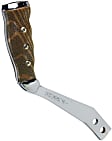 5388575 Shifter Stick - Chrome Stick and Wood Handle, Steel, Pistol-Grip, Direct Fit, Sold Individually