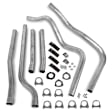 16551HKR Header-Back Exhaust System, Made of Stainless Steel, Competition Series