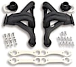2100HKR Headers Shorty, Painted Black, Made of Steel