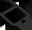 2207HKR Headers Long Tube, Painted Black, Made of Steel