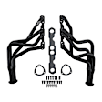 2451HKR Headers Long Tube, Painted Black, Made of Steel