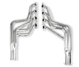 2455-1HKR Headers Long Tube, Silver Ceramic Coated, Made of Steel