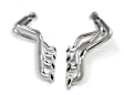 2455-1HKR Headers Long Tube, Silver Ceramic Coated, Made of Steel