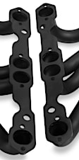2458HKR Headers Long Tube, Painted Black, Made of Steel