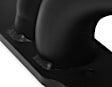 2466HKR Headers Shorty, Painted Black, Made of Steel