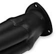 2466HKR Headers Shorty, Painted Black, Made of Steel