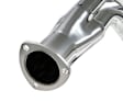 6130-1HKR Headers Long Tube, Silver Ceramic Coated, Made of Steel