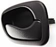 Front or Rear, Passenger Side Interior Door Handle, Textured Black, Without Door Lock Hole, 4 Cyl., 1.5L Engine