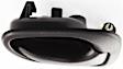 Front or Rear, Passenger Side Interior Door Handle, Textured Black, Without Door Lock Hole, 4 Cyl., 1.5L Engine