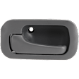 Front Or Rear, Driver Side Gray Interior Door Handle, Sedan