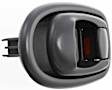Front or Rear, Passenger Side Interior Door Handle, Gray, With Door Lock Button, 4 Cyl., 1.8L Engine