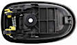 Front or Rear, Passenger Side Interior Door Handle, Gray, With Door Lock Button, 4 Cyl., 1.8L Engine