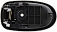 Front or Rear, Driver Side Interior Door Handle, Gray, With Door Lock Button, 4 Cyl., 1.8L Engine