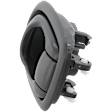 Front Or Rear, Driver Side Gray Interior Door Handle, With Door Lock Button