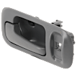 Front, Driver Side Gray Interior Door Handle, With Door Lock Hole